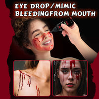 Thumbnail for Fake Blood spray,2.01FL.OZ Vampire Blood Makeup,Halloween Fake Blood Spray Eye Blood Drops Body Paint?Blood Splatter for Clothes,Halloween Zombie Monster Vampire Blood Costume Cosplay Makeup,1PC
