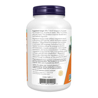 Thumbnail for NOW Foods Supplements, Magnesium Bisglycinate Powder, Enzyme Function*, Nervous System Support*, 8-Ounce