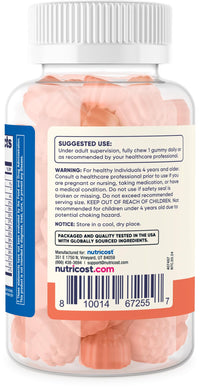 Thumbnail for Nutricost Kids Multivitamin Gummies 120 Servings (Mixed Berry Flavored Gummies) - Gluten Free, Non-GMO, and Vegetarian Friendly