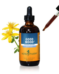 Thumbnail for Herb Pharm Good Mood Liquid Herbal Formula with St. John's Wort for Healthy Emotional Balance - 4 Ounce