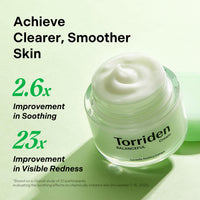 Thumbnail for Torriden BALANCEFUL Cream 80ml (2.70 fl.oz.) | Soothing and Nourishing Moisturizer for Oily and Sensitive SKin | 5D CICA, Hydrolyzed Hyaluronic Acid, Panthenol
