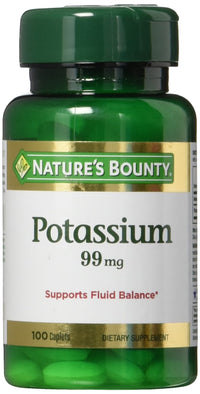 Thumbnail for Nature's Bounty Potassium Gluconate 99mg, 100 Caplets