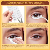 Thumbnail for QUEWEL Magnetic Eyelashes 1 Pair Reusable Magnetic Eyelashes with Applicator No Glue Needed Eyelashes Cat Eye Natural Look Lash Clusters Kit Easy to Wear and Remove(B07)