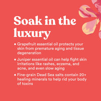 Thumbnail for ASUTRA Dead Sea Bath Salts (Skin Rejuvenator), 16 oz - Soak in Rich & Vital Healing Minerals - Pamper & Soften Skin with Grapefruit, Juniper, & Cypress Essential Oils