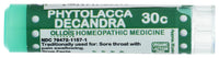Thumbnail for OLLOIS Phytolacca Decandra 30c, Organic Lactose-Free Homeopathic Medicines, 80 Pellets (Pack of 1)