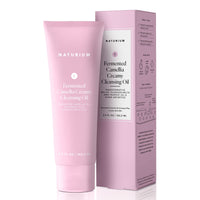 Thumbnail for Naturium Camellia Creamy Cleansing Oil, Fermented Camellia Oil & Extract Plus Linoleic-Rich Oils, 3.5 oz
