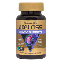 Thumbnail for NaturesPlus AgeLoss Kidney Support - 90 Tablets - with Vitamin D3 & Magnesium - Vegetarian, Gluten Free - 30 Servings