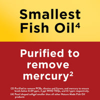 Thumbnail for Nature Made Omega 3 Fish Oil Supplements, 550mg Per Serving, Fish Oil Omega 3 Supplements as Ethyl Esters for Healthy Heart Support, 300 Softgels, 100 Day Supply