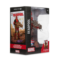 Thumbnail for McFarlane Toys- Marvel Deadpool 1:6th Scale Collectible with Scene & Comic (Deadpool #1)