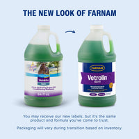 Thumbnail for Farnam Vetrolin Bath, Ultra-Hydrating Argan Oil Conditioning Shampoo, Enhances Shine, Soothes Dry Skin, for Horses and Dogs, 64 oz.