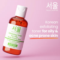 Thumbnail for SeoulCeuticals Korean Toner for Oily Acne Prone Skin – Korean Skin Care Tea Tree Toner for Face – Facial Toner Centella Asiatica, Salicylic Acid. 4 FL OZ