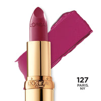 Thumbnail for L'Oreal Paris Colour Riche Original Creamy, Hydrating Satin Lipstick with Argan Oil and Vitamin E, Paris.NY , 1 Count