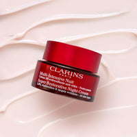 Thumbnail for Clarins Super Restorative Night Cream | Anti-Aging Moisturizer For Mature Skin Weakened By Hormonal Changes | Illuminates & Densifies Skin | Lifts & Tones | Targets Spots & Wrinkles | 1.7 Ounces