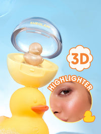 Thumbnail for SHEGLAM Lucky Duck 3D Highlighter High Glossy Narutal Glow Finish Long Lasting Highlighter Makeup