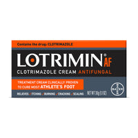 Thumbnail for Lotrimin AF Cream: Athlete's Foot 1% Clotrimazole Antifungal Treatment, Clinically Proven Effective, 1.1 Ounce (New Look)