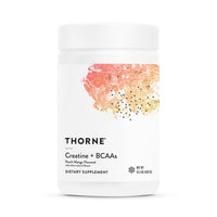 Thumbnail for THORNE - Creatine + BCAAs - Micronized Creatine Monohydrate + BCAA Powder - Support for Muscles, Exercise Endurance & Recovery* - for Women & Men - Peach Mango - NSF Certified for Sport - 30 Servings