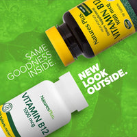 Thumbnail for NaturesPlus Vitamin B12 1000 mcg - 90 Tablets - Energy & Immune Health Support - Gluten Free, Vegetarian - 90 Servings