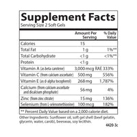 Thumbnail for Carlson - ACES + Zn, Vitamins A, C, E + Selenium & Zinc, Cellular Health & Immune Support, Antioxidant, 60 Softgels