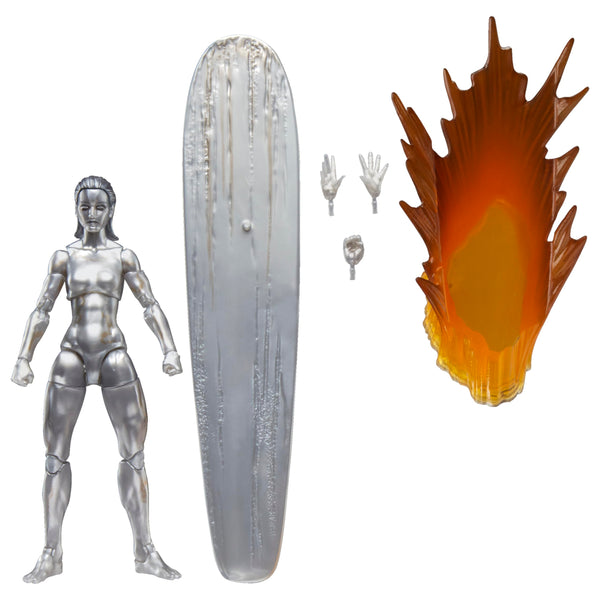 Marvel Legends Series Silver Surfer, The Fantastic Four: First Steps Movie Collectible 6 Inch Action Figure Toy