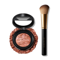 Thumbnail for LAURA GELLER NEW YORK Baked Blush-n-Brighten Marbleized Blush + Angled Brush (05 Sunswept, 47mm)