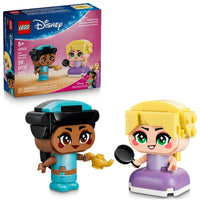 Thumbnail for LEGO Disney Princess Mini Jasmine & Rapunzel Building Toy - Princess Toys for Girls & Boys, Ages 5+ - Disney Gifts for Kids - 43303