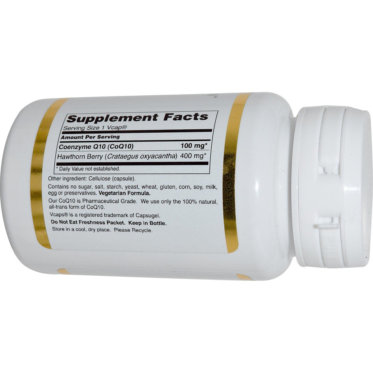California Gold Nutrition, CoQ10, 100 mg, 60 VCaps