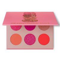 Thumbnail for Juvia's Place Palette The Sweet Pinks - Deep Fuchsia, Soft & Sweet Pink, Shades of 6, Pressed Pigments Palette, Professional Makeup, Pigmented Pan Palette, Makeup Palette for Color & Shine