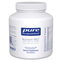Thumbnail for Pure Encapsulations Nutrient 950 Without Copper, Iron, & Iodine | Antioxidant Multivitamin and Mineral Supplement to Support Optimal Health and Physiological Functions* | 180 Capsules