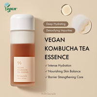 Thumbnail for Dr.Ceuracle Vegan Kombucha Tea Essence - Hydrating Milky Toner with Kombucha Tea Extract, Centella Asiatica, Ceramide, Korean Skincare Essence (150 ml / 5.07 fl. oz.)