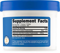 Thumbnail for Nutricost Hyaluronic Acid Powder 50 Grams - Water Soluble, Fine Powder, Gluten Free, Non-GMO