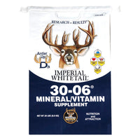 Thumbnail for Whitetail Institute 30-06 Mineral and Vitamin Supplement for Deer Food Plots, Provides Antler-Building Nutrition and Attracts Deer, Original, 20 lbs