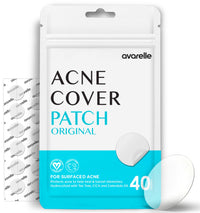 Thumbnail for AVARELLE Acne Cover Patches, Eligible Hydrocolloid Pimple Patches for Face with Tea Tree Oil, Korean Skincare Zit Patches for Face | HSA Store Eligible Items | Vegan, Cruelty-free