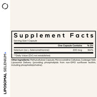 Thumbnail for Codeage Selenium 200 mcg Supplement, 6-Month Supply, Immune Support, Mineral Cofactor Selenomethionine, Phospholipids, Vegan, Liposomal Delivery, 180 Capsules