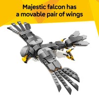Thumbnail for LEGO Creator 3 in 1 Forest Animals: Gray Wolf - Building Toy for Boys & Girls, Ages 8+ - Build a Wolf, Falcon or Raccoon - Gift for Kids' Birthdays - 31393