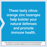 Thumbnail for Life Extension Zinc Lozenges – Citrus-Orange Flavor – for Healthy Protein Synthesis & Immune Health - Inflammation Management Supplement - Gluten-Free, Non-GMO – 60 Vegetarian Lozenges
