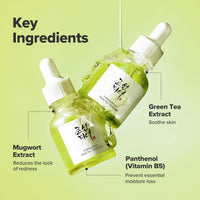 Thumbnail for Beauty of Joseon Calming Serum Green Tea Panthenol Soothing, Moisturizing Sensitive, Acne-Prone, UV Irritated Skin, Daily Korean Skin Care for Men and Women, 30ml 1 fl.oz