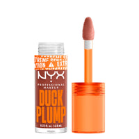 Thumbnail for NYX PROFESSIONAL MAKEUP Duck Plump High Pigment Lip Gloss, Lip Plumper Gloss with Spicy Ginger - Brown Of Applause
