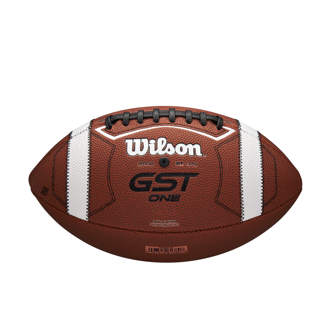 WILSON GST SpeedSkin One Football - Brown, Official Size
