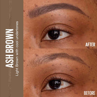 Thumbnail for Maybelline Express Brow Ultra Slim Eyebrow Makeup, Brow Pencil with Precision Tip and Spoolie for Defined Eyebrows, Ash Brown (Packaging May Vary)