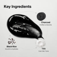Thumbnail for Coxir TXA Black Rice Pore Mask – Korean 3-in-1 Wash-Off Mask Serum| Pore Purifying, Blackhead Care, Hydrating, Skin Toning Treatment with TXA & Black Rice |Vegan K-beuaty Face Mask [50ml/1.69 fl.oz]