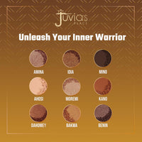 Thumbnail for Juvia's Place Palette The Warrior - Warm Golds, Browns & Bronzes, Shades of 9, Warm and Neutral Palette, Pigmented Makeup Palette Eye Color & Shine