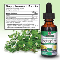 Thumbnail for Nature's Answer Alcohol-Free Feverfew 2000mg 1oz Extract | Promotes Overall Well-Being | Source of Parthenolide | No Artificial Flavors or Preservatives | Single Count