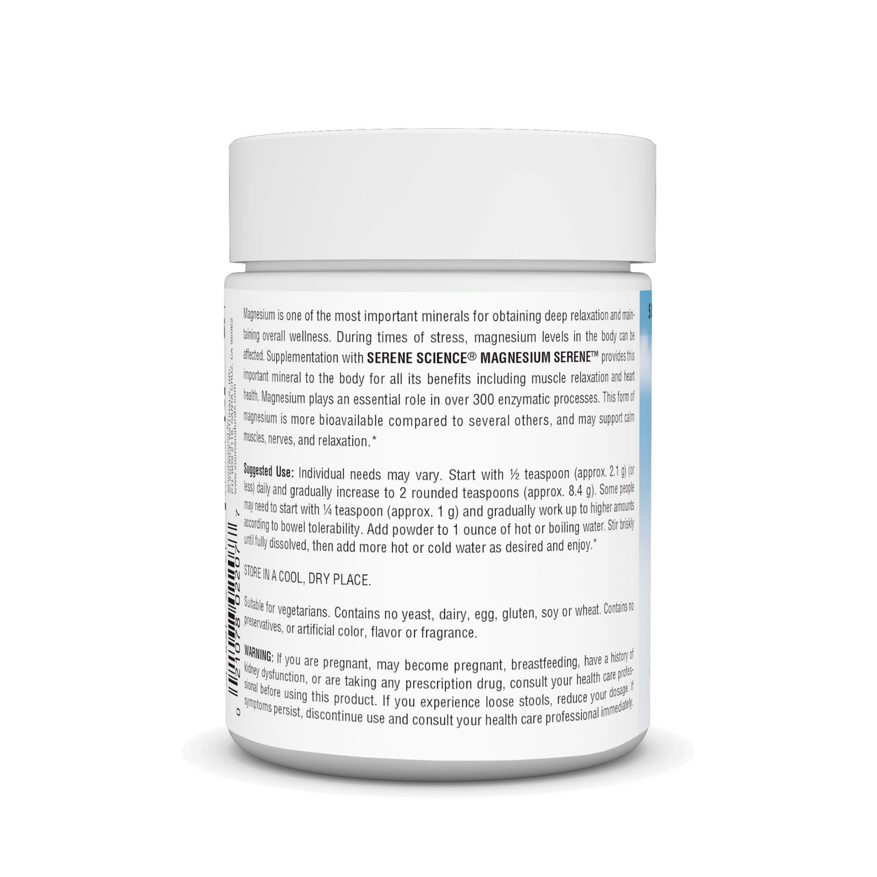 Source Naturals Serene Science Magnesium Serene, Peaceful Body*, Tangerine Flavored - 5 Ounce Powder