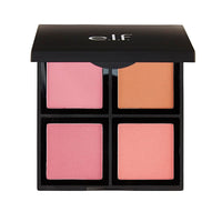 Thumbnail for e.l.f. Cosmetics Powder Blush Palette, Four Blush Shades for Beautiful, Long-Lasting Pigment, Light