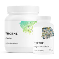Thumbnail for THORNE - Magnesium CitraMate & Creatine Performance Combo - Essential Support for Energy, Muscles, and Cognitive Function - 90 Servings