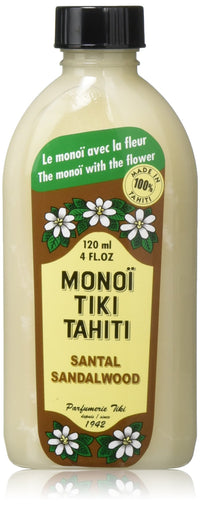 Thumbnail for Monoi Tiare Tahiti Santal Sandalwood Coconut Oil - 4 fl oz