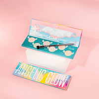 Thumbnail for Angelic Glow Highlighter and Eyeshadow Palette by Rude Cosmetics for Women - 0.32 oz Makeup