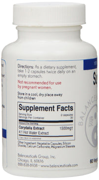 Thumbnail for Balanceuticals Super Corydalis Extract Supplement, 60 Count