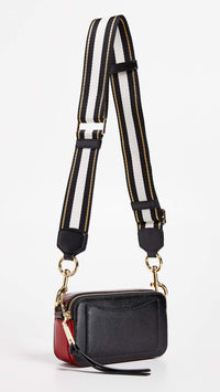 Thumbnail for Marc Jacobs Women's The Snapshot, Black/Red, One Size