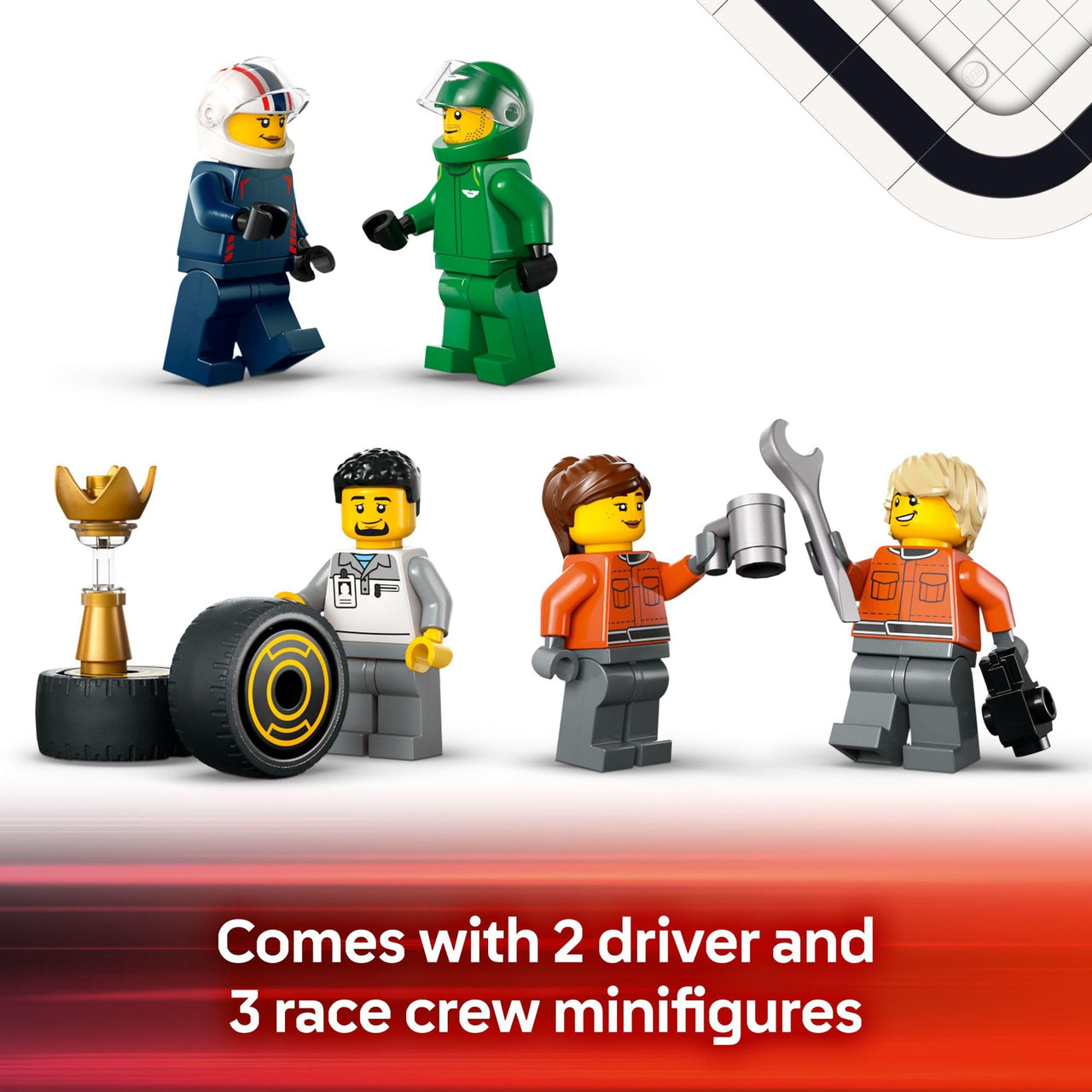 LEGO City F1 Truck with RB20 & AMR24 F1 Car Toys - Model Car Building Toy Set for Kids, Boys and Girls, Ages 8+ - Formula 1 Collectible for Fans - Gift Idea for Birthdays - 60445